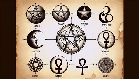Pagan witchcraft symbols